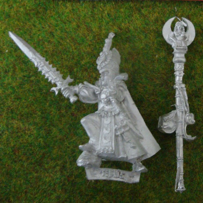 WARHAMMER BATTLE TÉCLIS métal Haut Elf High Elf Occasion EUR 25,00